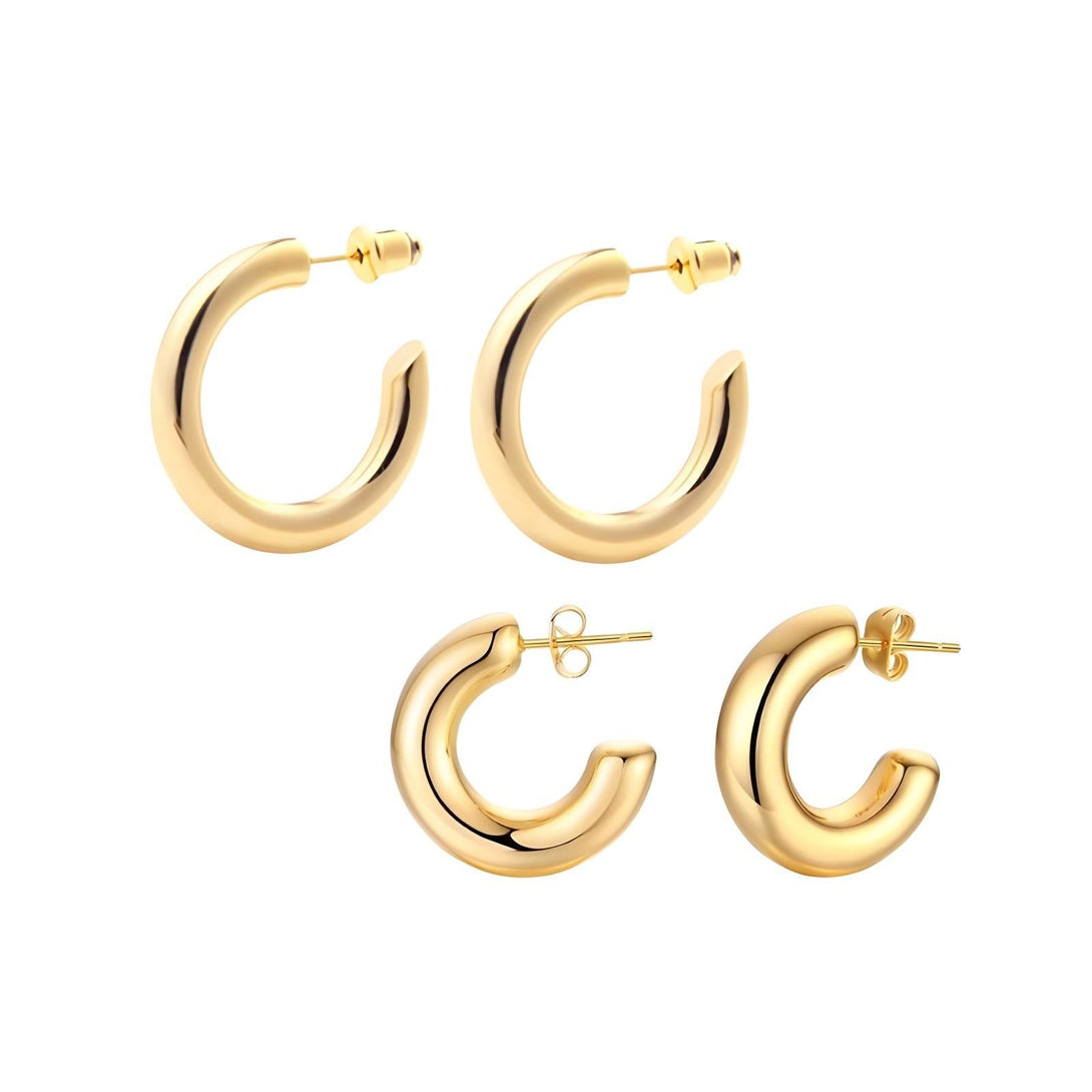 Golden Duo Hoops