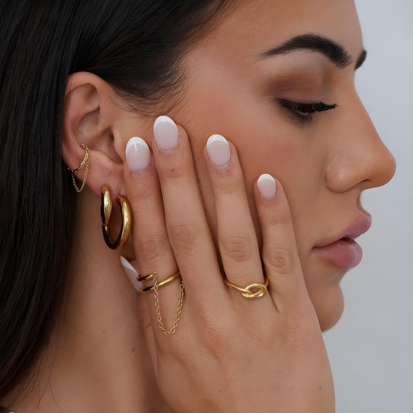 Golden Duo Hoops