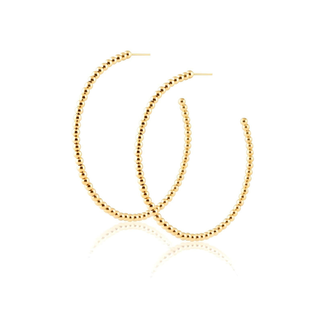 Golden Halo Hoops