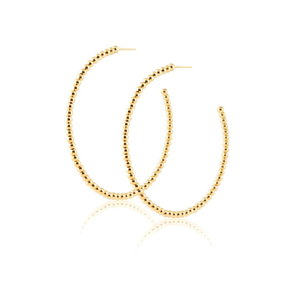 Golden Halo Hoops