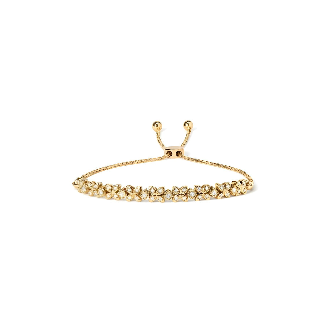 Golden Radiance Bolo Bracelet