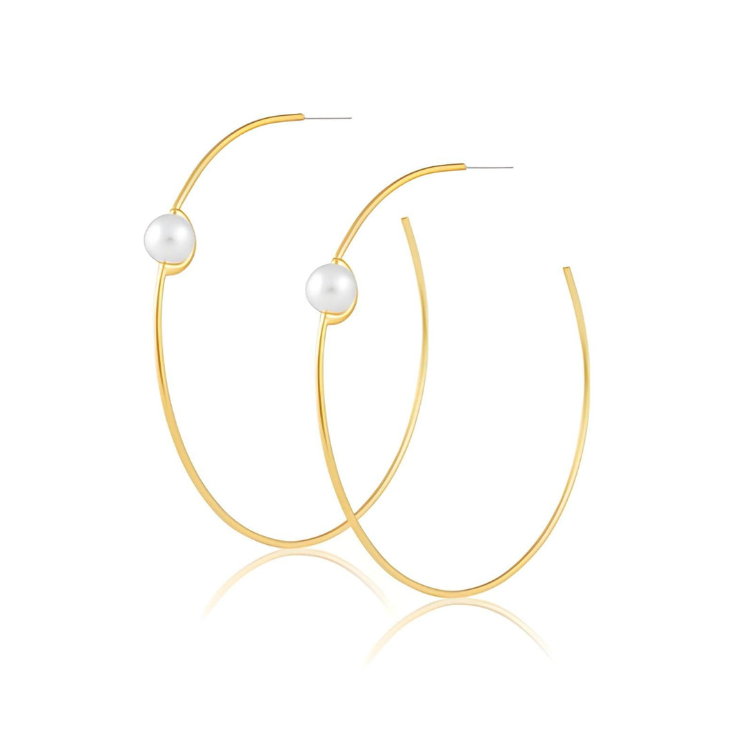 Isla Pearl Hoops