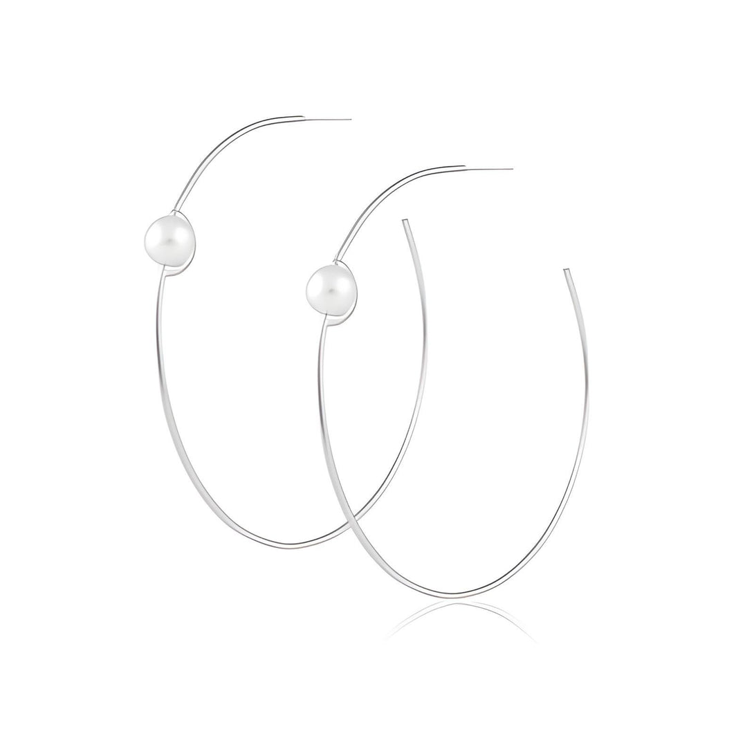 Isla Pearl Hoops