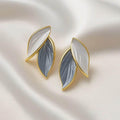 Ivy Flow – Sculpted Metal Earrings - Jewellar