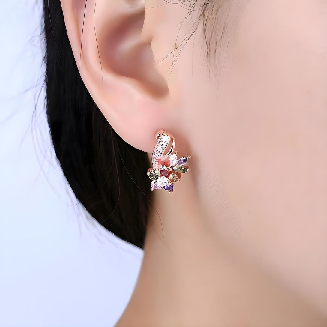 Lila Radiance Earrings