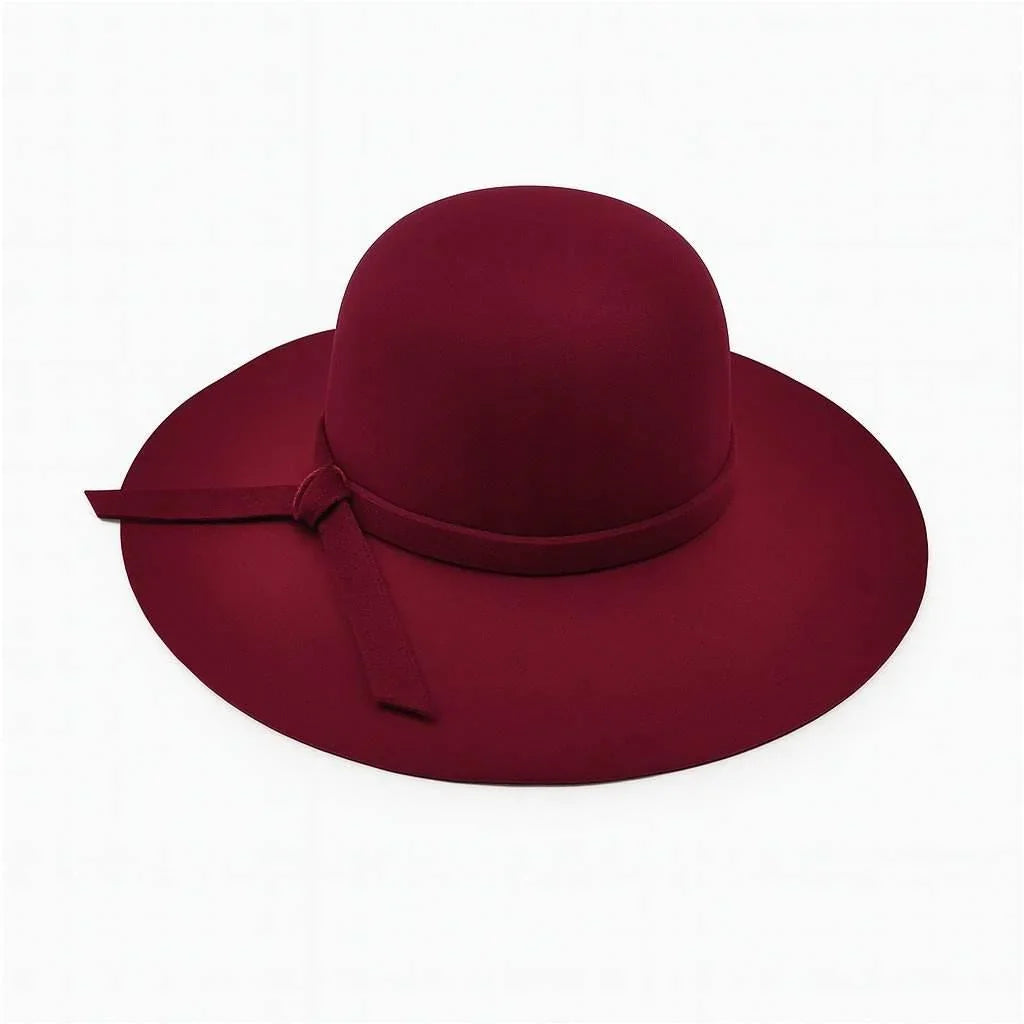 LunaJazz – Classic Solid Fedora Hat for Women - Jewellar