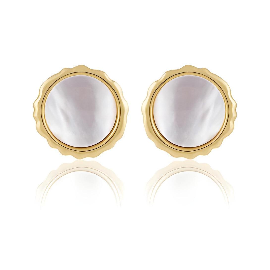 Luna Pearl Hoops