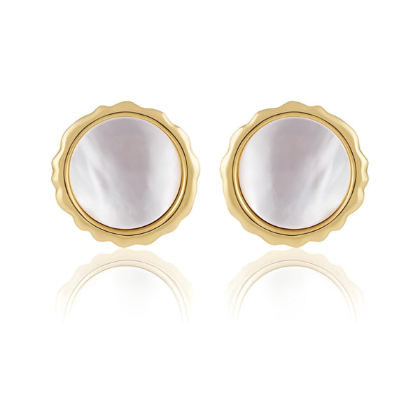 Luna Pearl Hoops