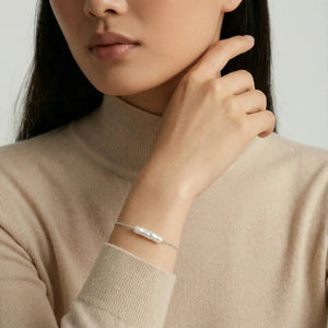 Luna Baroque Pearl – 925 Silver Bracelet Jewellar