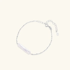 Luna Baroque Pearl – 925 Silver Bracelet Jewellar