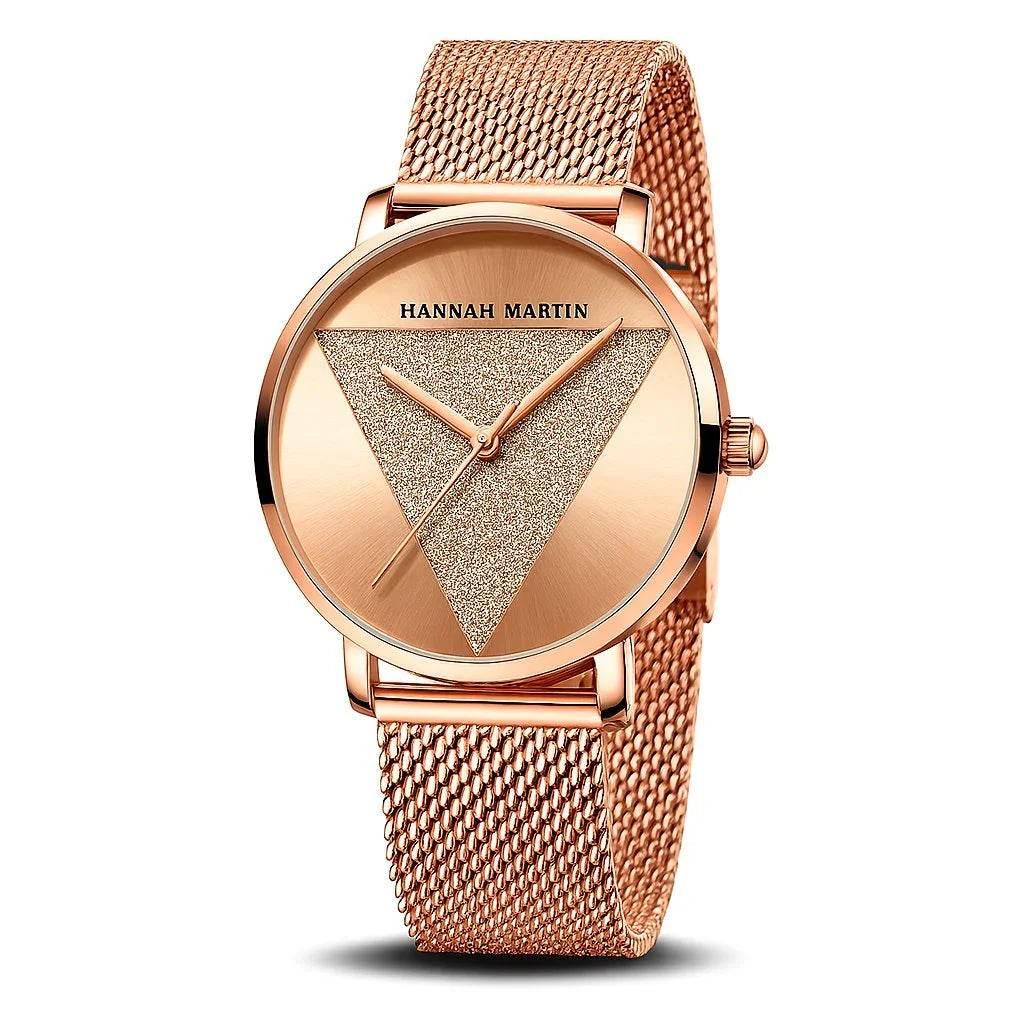 Lunara Mesh – Stainless Steel Quartz Watch - Jewellar