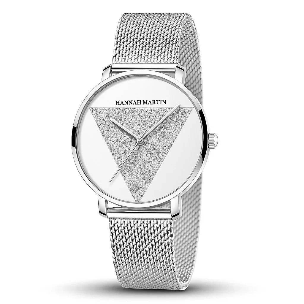 Lunara Mesh – Stainless Steel Quartz Watch - Jewellar