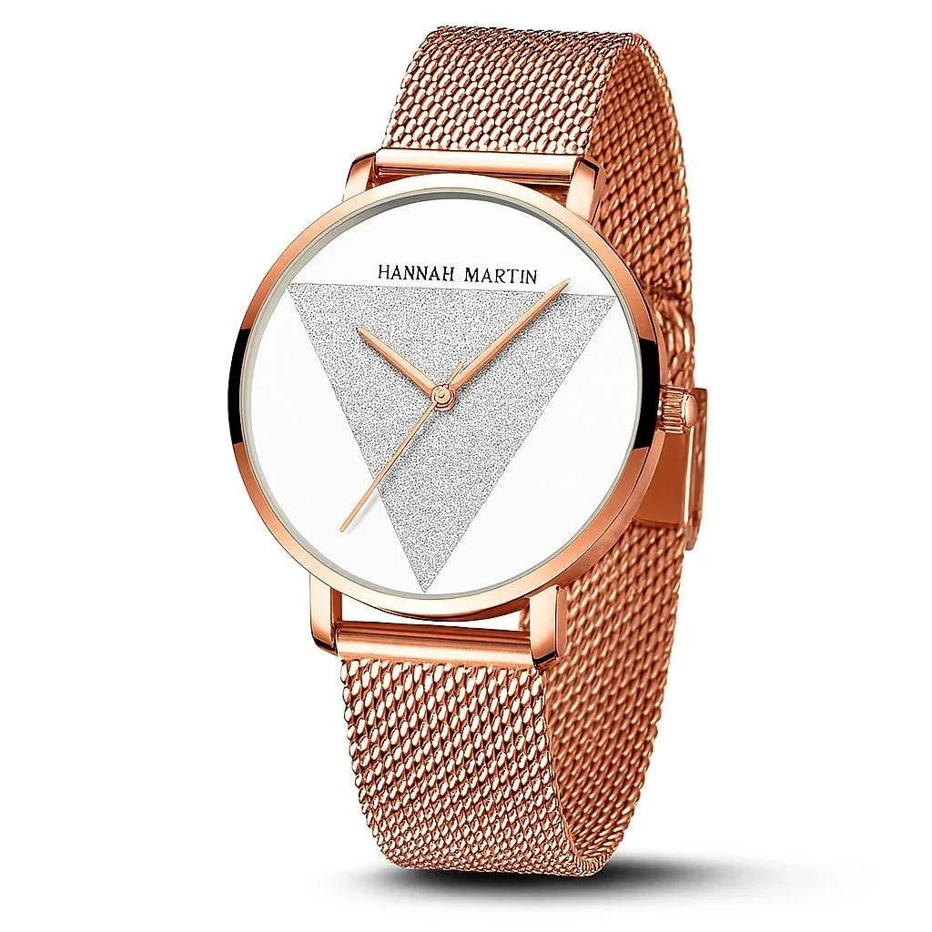 Lunara Mesh – Stainless Steel Quartz Watch - Jewellar