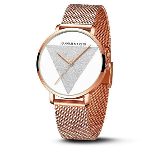 Lunara Mesh – Stainless Steel Quartz Watch - Jewellar
