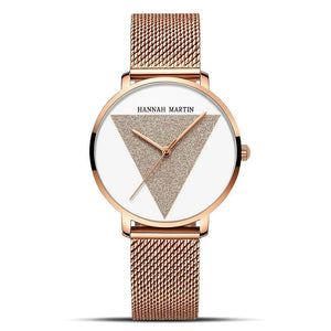 Lunara Mesh – Stainless Steel Quartz Watch - Jewellar