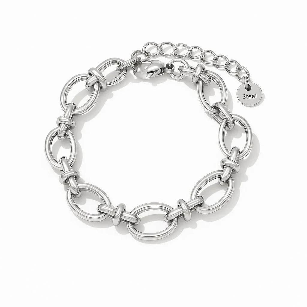 Lunaria Set – Gold Crystal Symbol Bracelet Stack - Jewellar