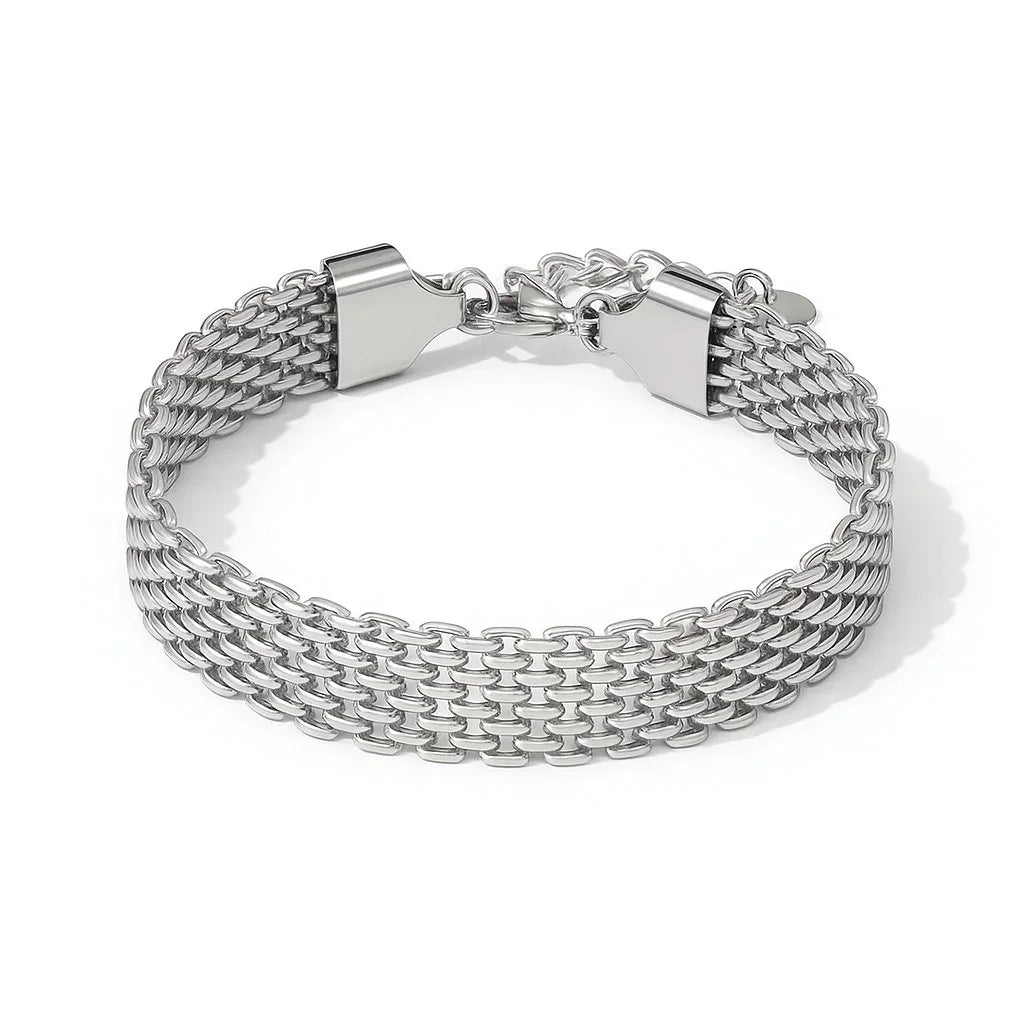 Lunaria Set – Gold Crystal Symbol Bracelet Stack - Jewellar