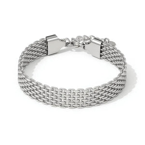 Lunaria Set – Gold Crystal Symbol Bracelet Stack - Jewellar
