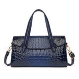 Lunaria – Soft Leather Structured Shoulder Tote - Jewellar