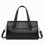 Lunaria – Soft Leather Structured Shoulder Tote - Jewellar