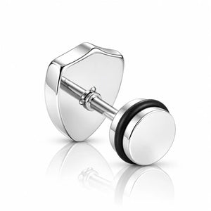 Men's Crusader Shield Earring