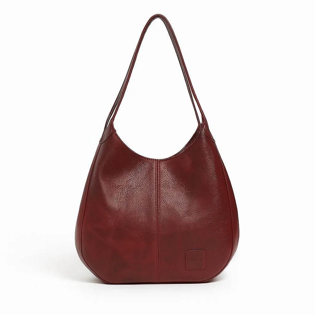 Mila Vintage – Soft PU Shoulder Tote Bag - Jewellar