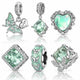 Mint Garden Charms for Pandora Bracelets - 925 Sterling Silver