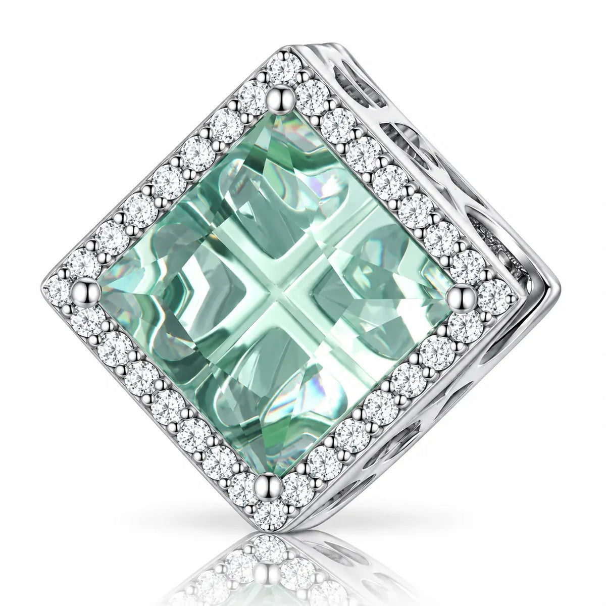 Mint Garden Charms for Pandora Bracelets - 925 Sterling Silver