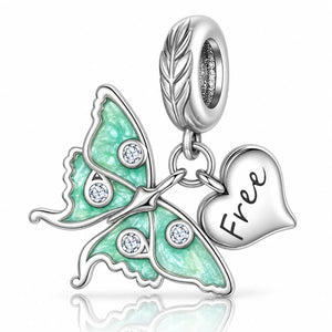 Mint Garden Charms for Pandora Bracelets - 925 Sterling Silver