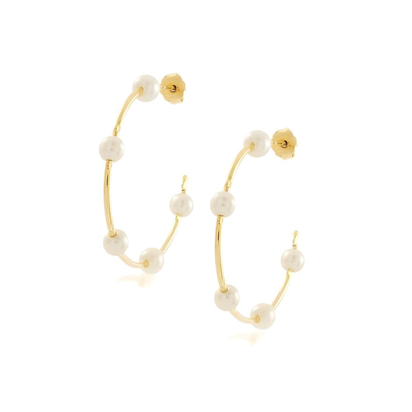 Molly Pearl Hoops