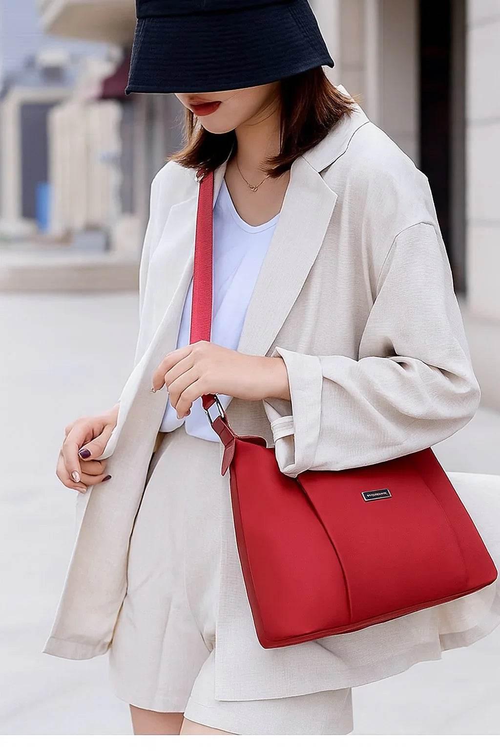 Naya – Oxford Crossbody Shoulder Bag - Jewellar
