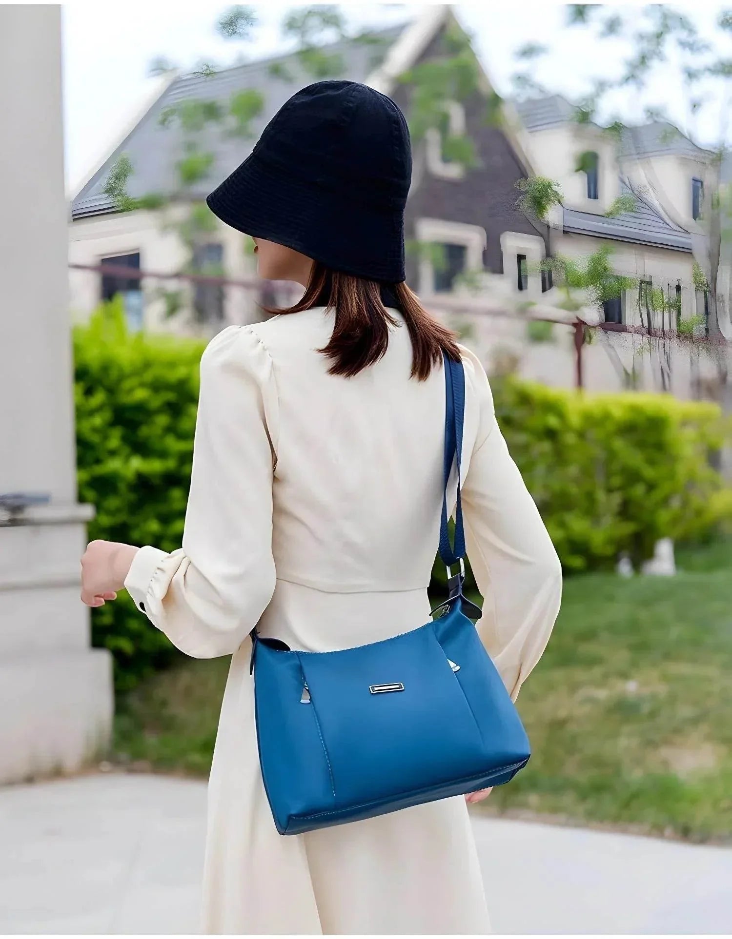 Naya – Oxford Crossbody Shoulder Bag - Jewellar