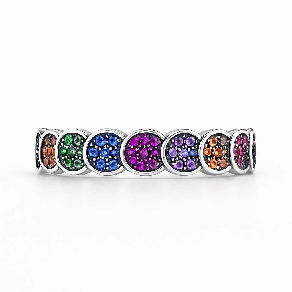 Nova Scales – 925 Silver Color Diamond Ring - Jewellar