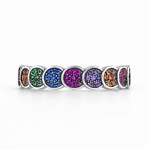 Nova Scales – 925 Silver Color Diamond Ring - Jewellar