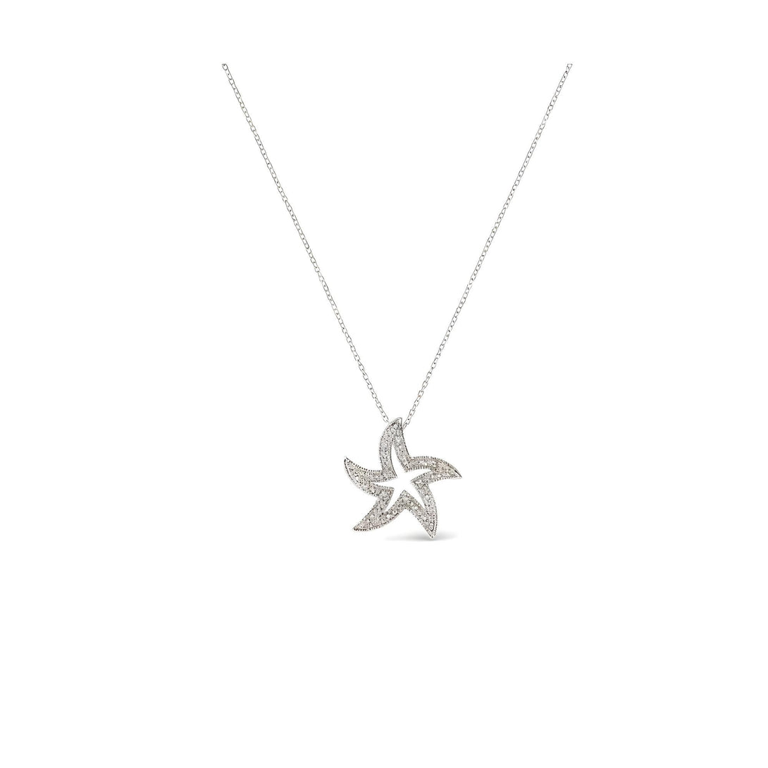 Ocean's Grace Diamond Pendant