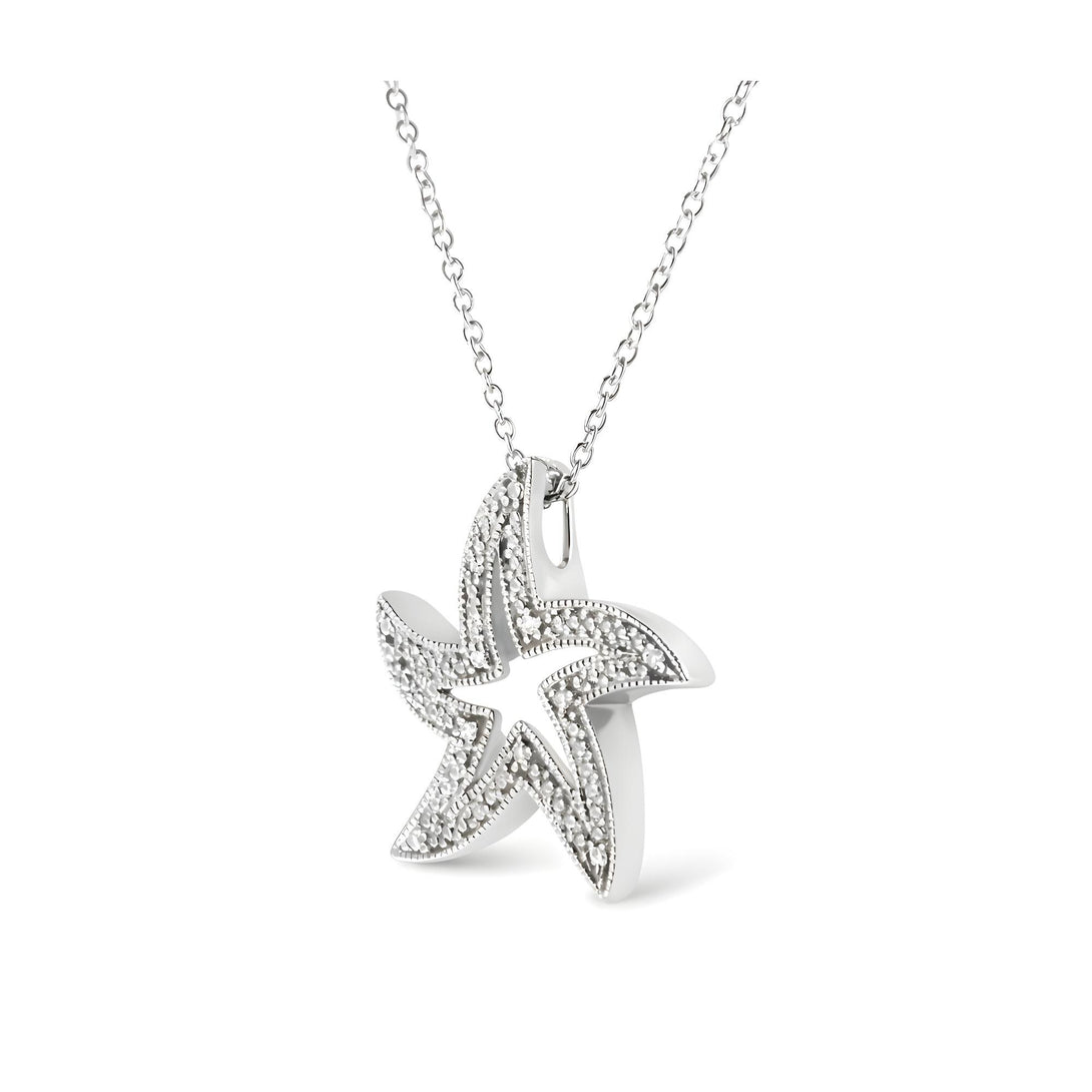Ocean's Grace Diamond Pendant