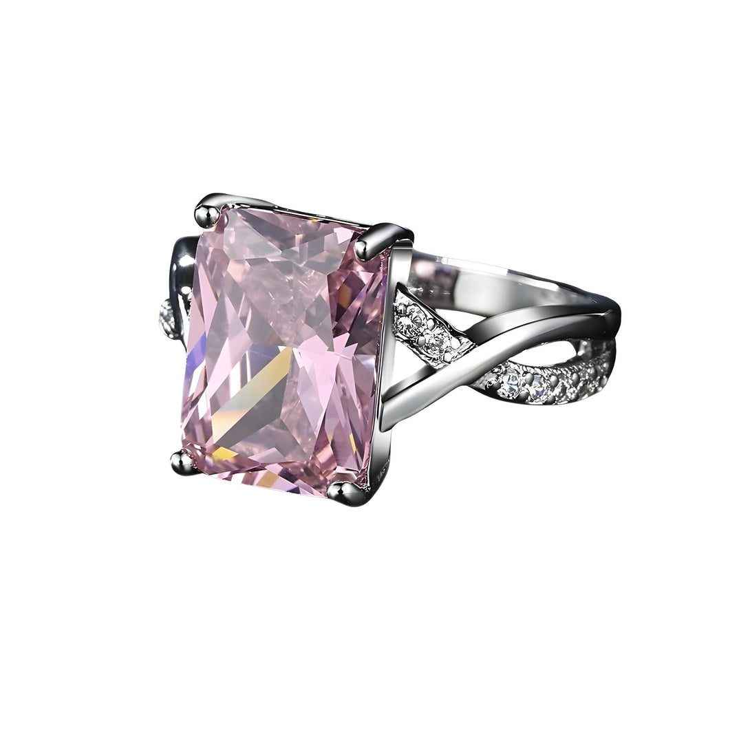 Pink Crystal Ring