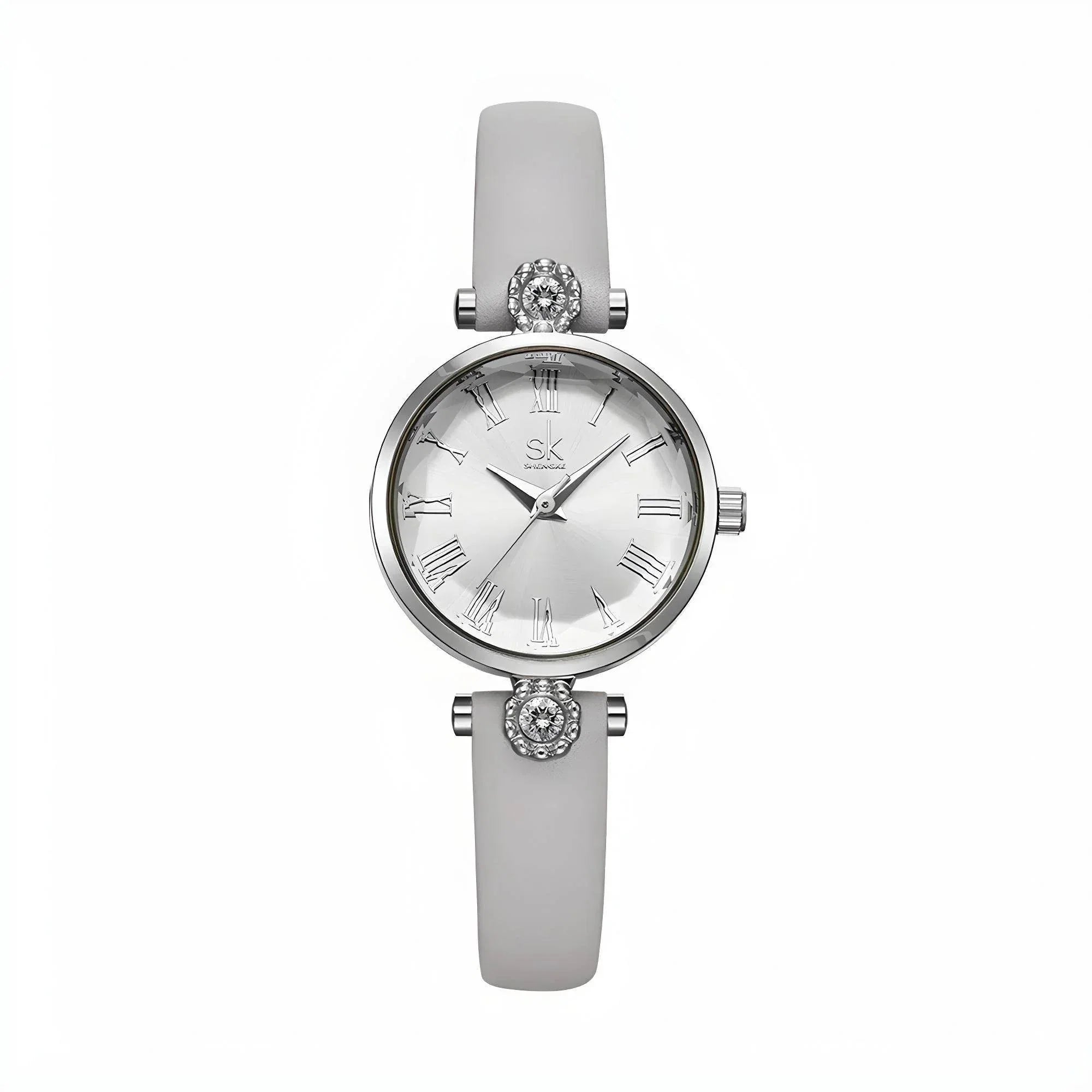 Rosalie Bloom – Diamond Accent Floral Watch - Jewellar