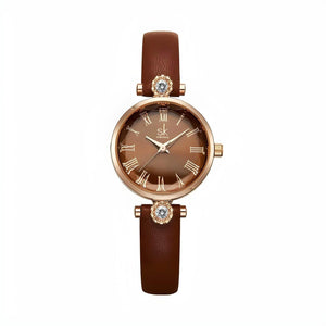 Rosalie Bloom – Diamond Accent Floral Watch - Jewellar