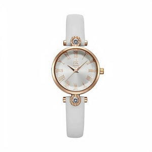 Rosalie Bloom – Diamond Accent Floral Watch - Jewellar