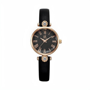 Rosalie Bloom – Diamond Accent Floral Watch - Jewellar