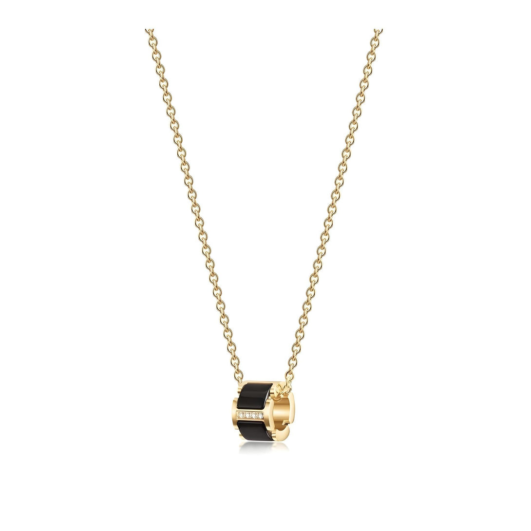 Round CZ Pendant Necklace