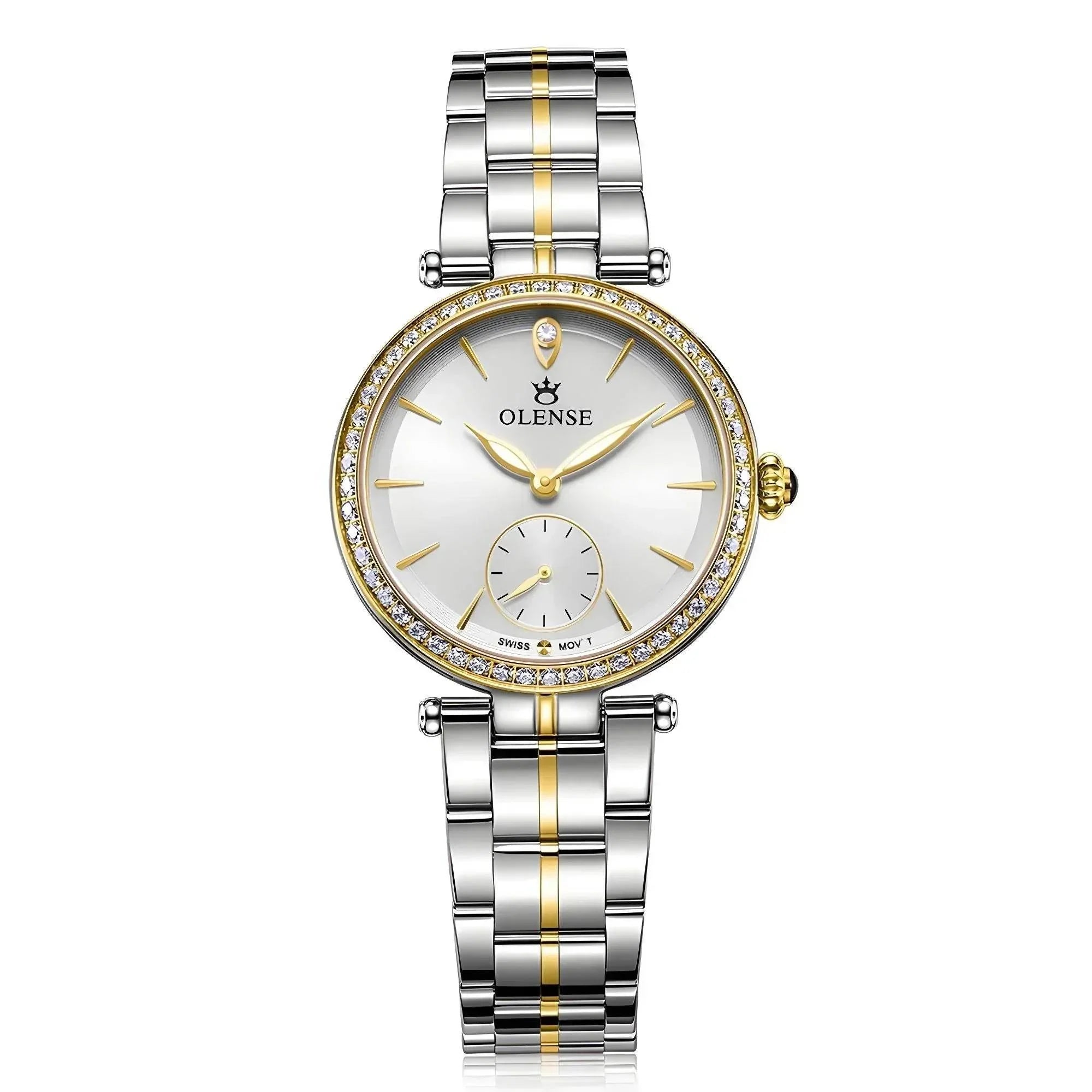 Sapphire Grace – Premium Stainless Steel Watch - Jewellar