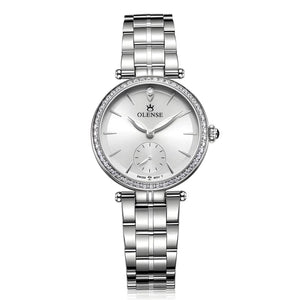 Sapphire Grace – Premium Stainless Steel Watch - Jewellar