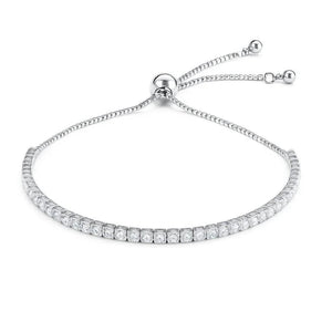 Serenita – 925 Silver Mini Tennis Bracelet with Zircon - Jewellar