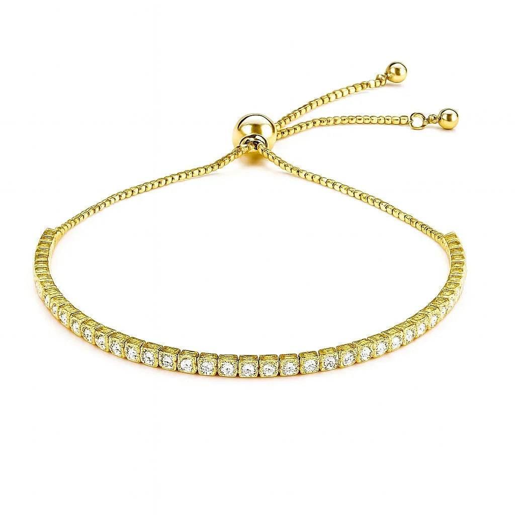Serenita – 925 Silver Mini Tennis Bracelet with Zircon - Jewellar