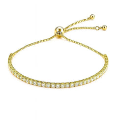 Serenita – 925 Silver Mini Tennis Bracelet with Zircon - Jewellar