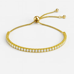 Serenita – 925 Silver Mini Tennis Bracelet with Zircon - Jewellar