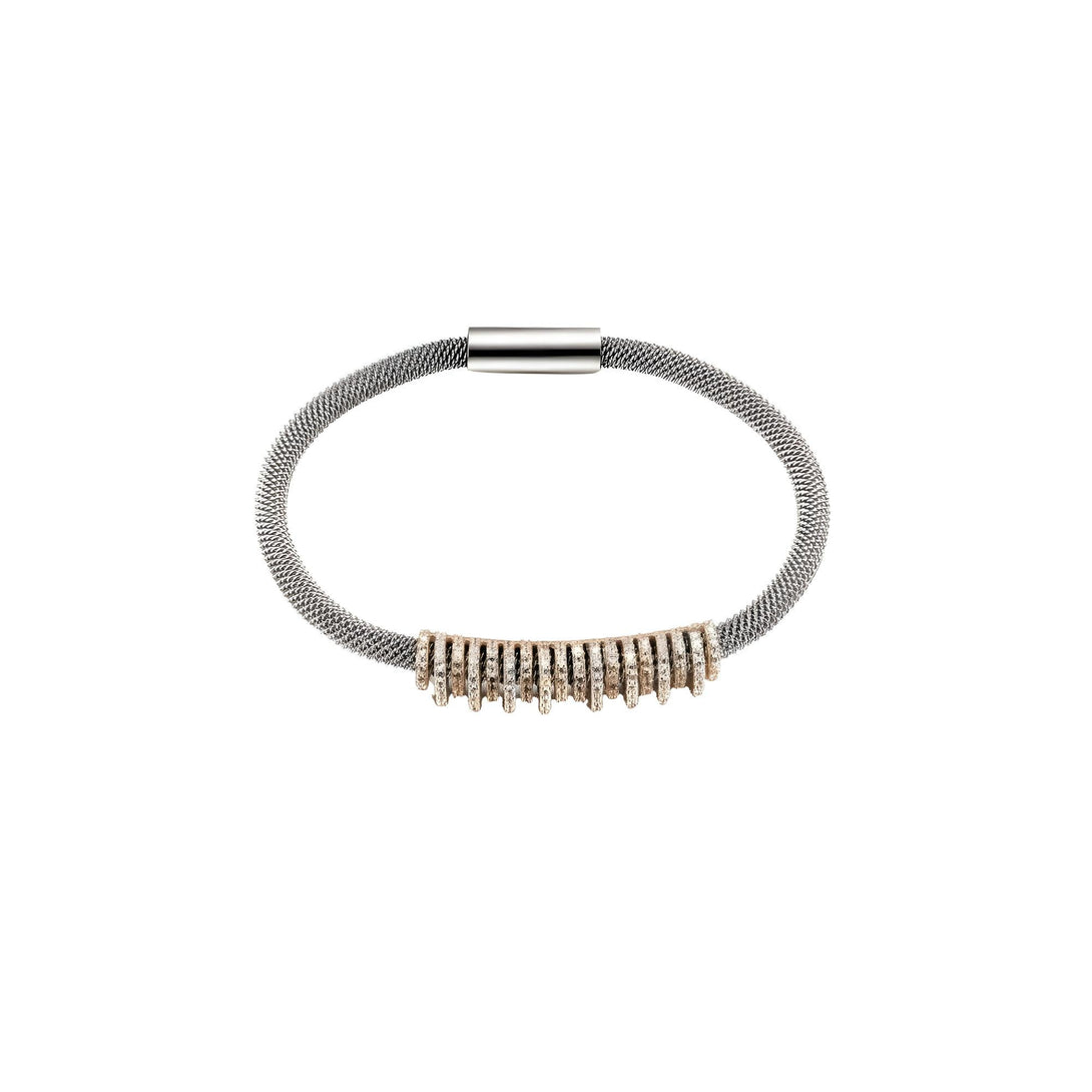 Shiny Parallel CZ Bangle