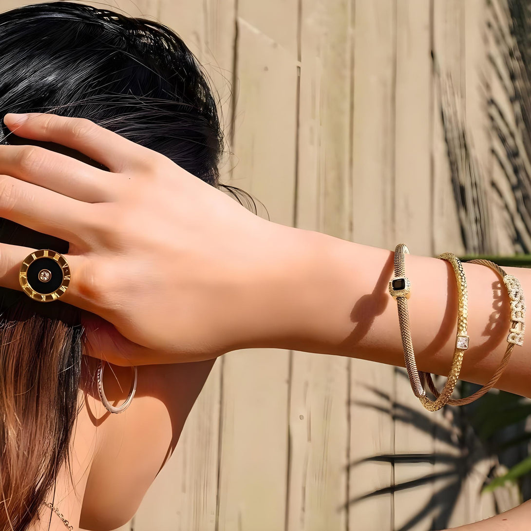 Trinity Blessing Bangle Set